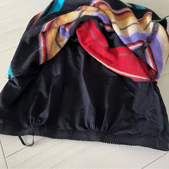 Ralph Lauren Striped Halter Sweater Tank With Shelf Bra and Braided Strap M, NWT - Picture 4 of 10